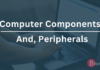 Internal and external components of computer